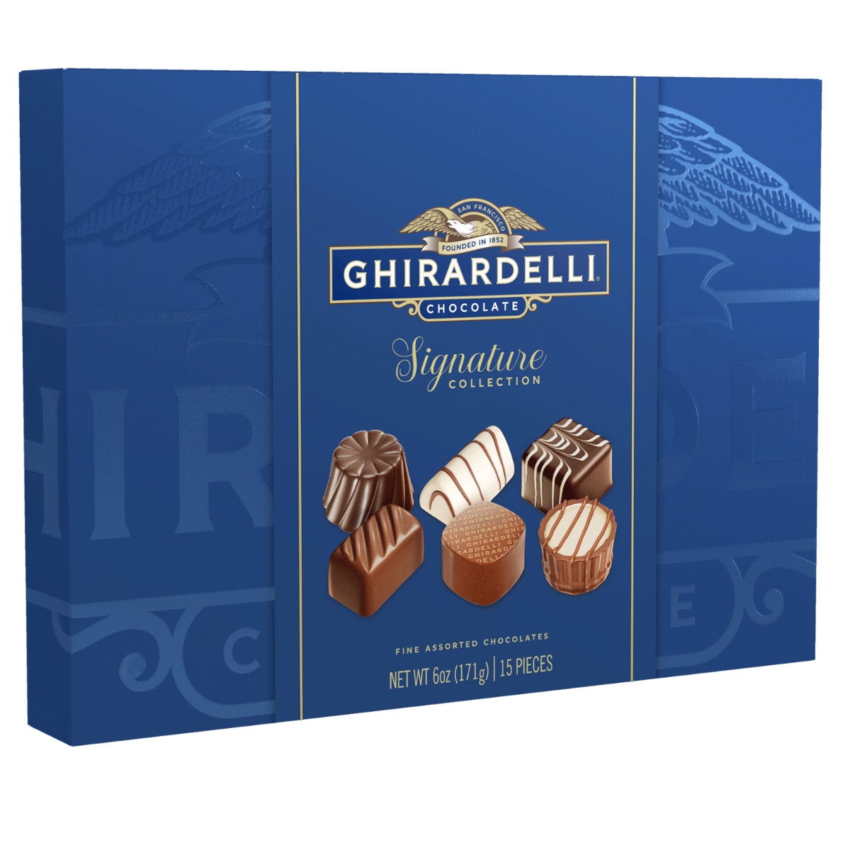 Signature Assorted Chocolate Pralines Gift Box (6 oz)