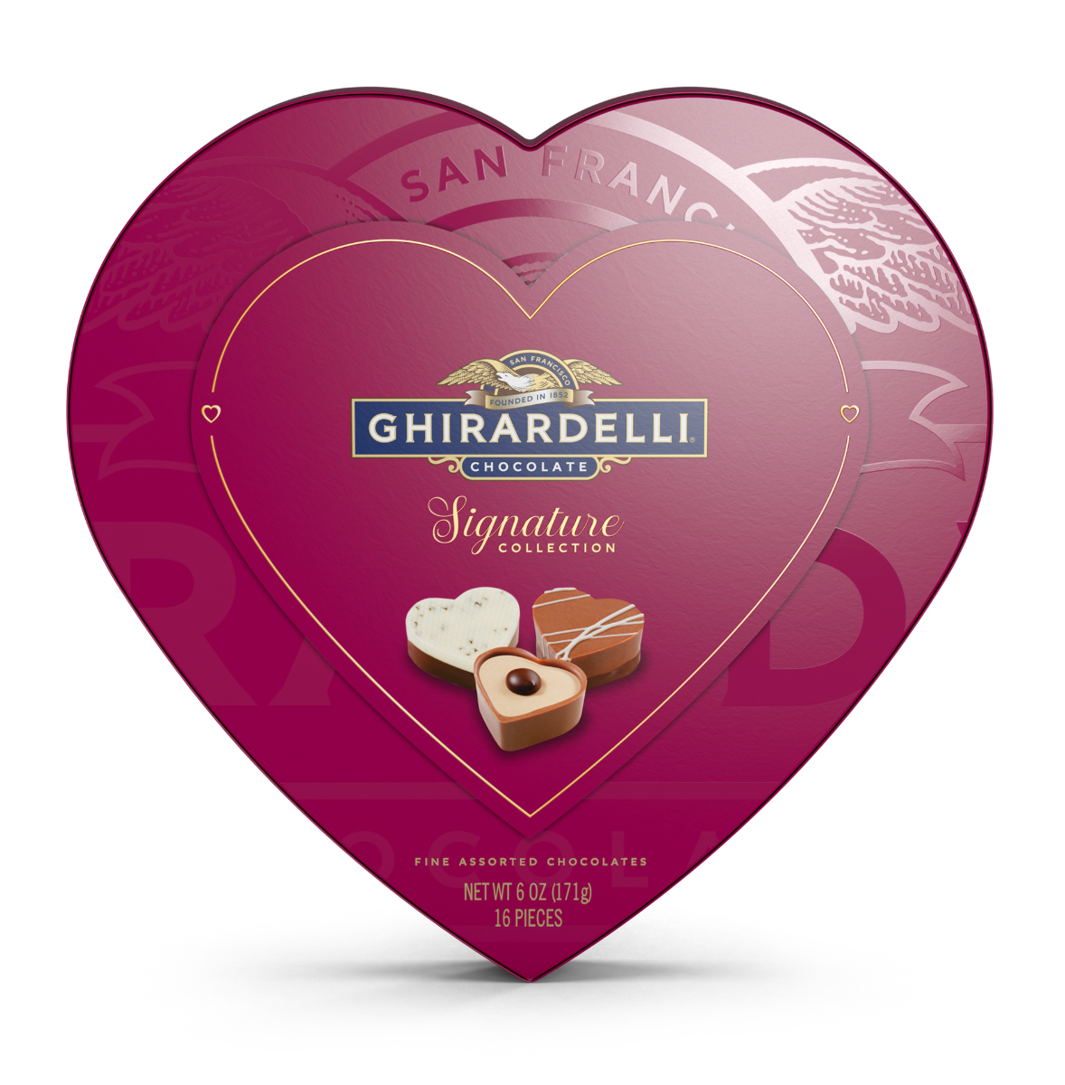 Valentine's Signature Praline Heart Gift Box