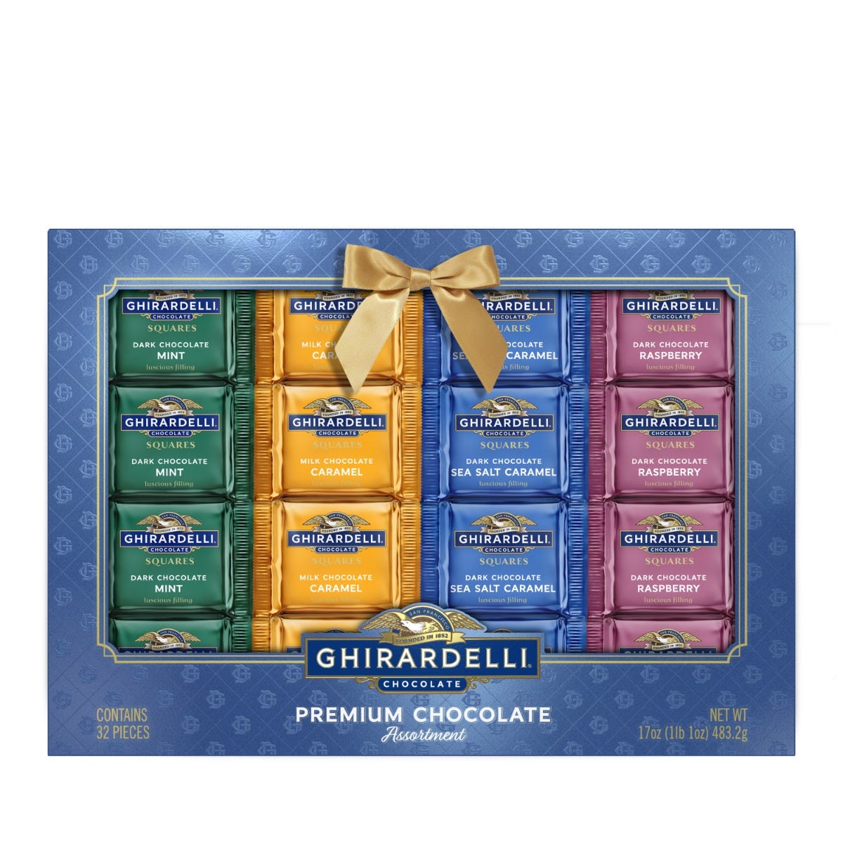 Assorted Premium Chocolate Gift Box 32 SQUARES